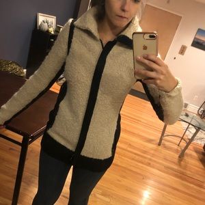 Anthropologie fuzzy jacket